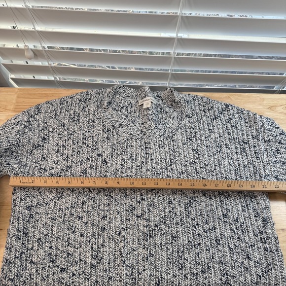 Coldwater Creek Sweater Womens Blue Wool Knit Oversized Pullover - Large (14) - Picture 11 of 14